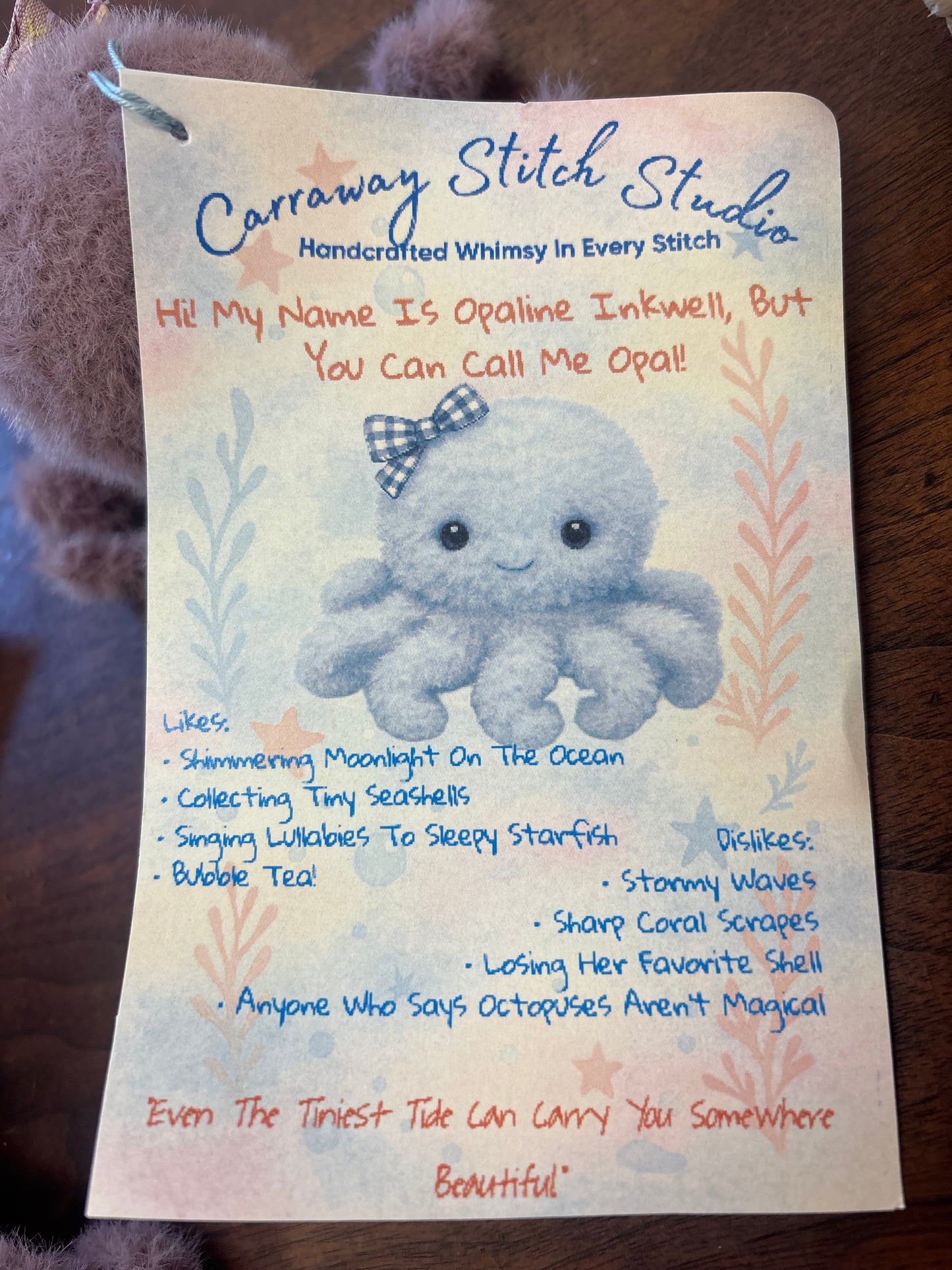 Opal The Octopus