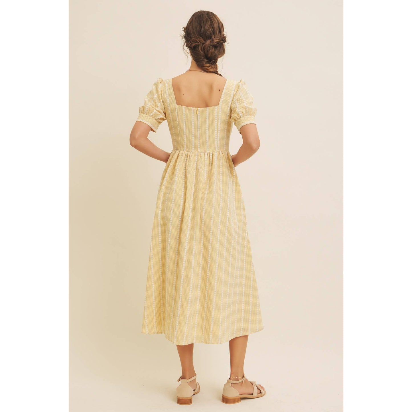 Sunbeam Gingham Dress