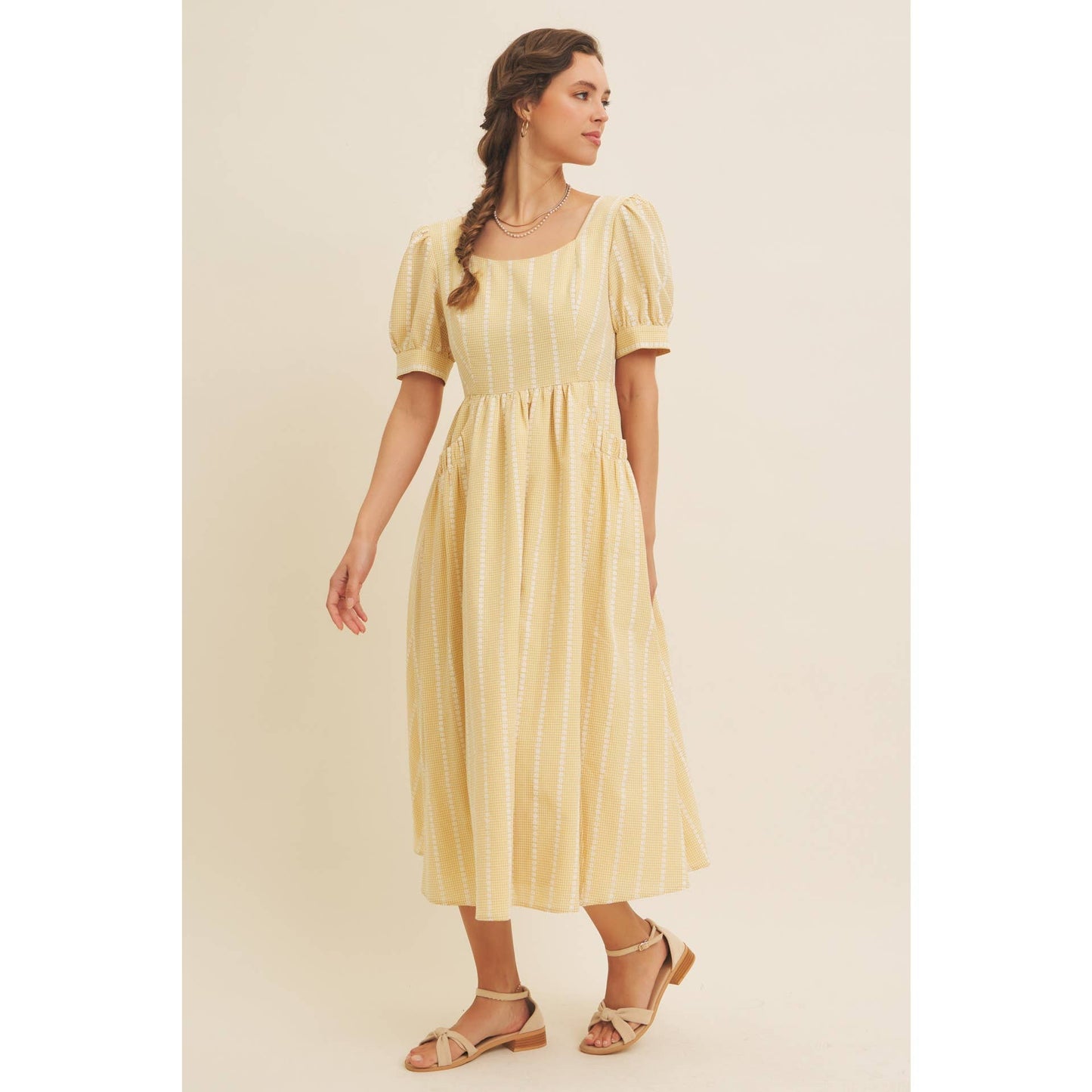 Sunbeam Gingham Dress