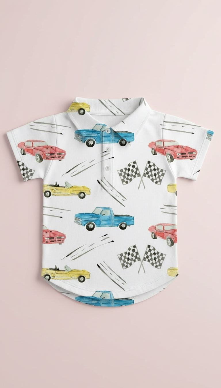 Cruisin Cars Polo Shirt