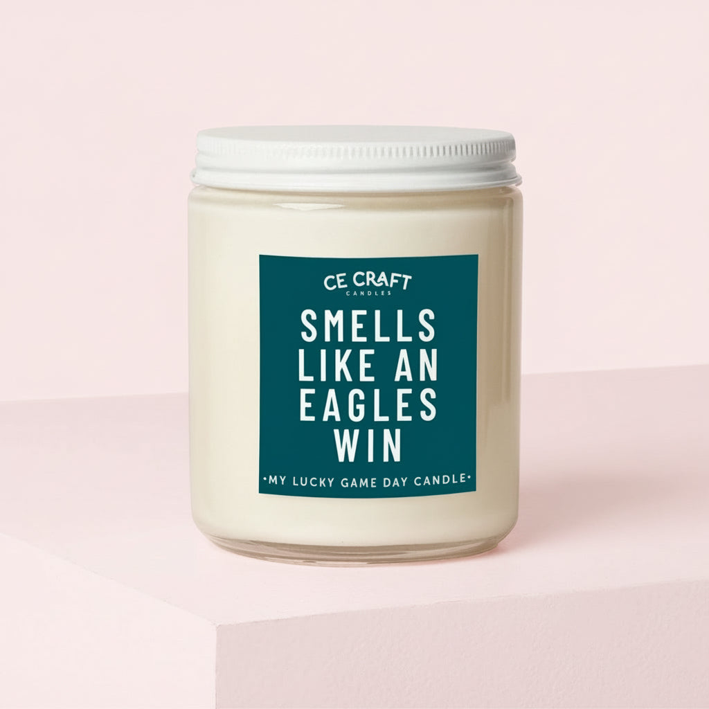Smells Like an Eagles Win Scented Candle