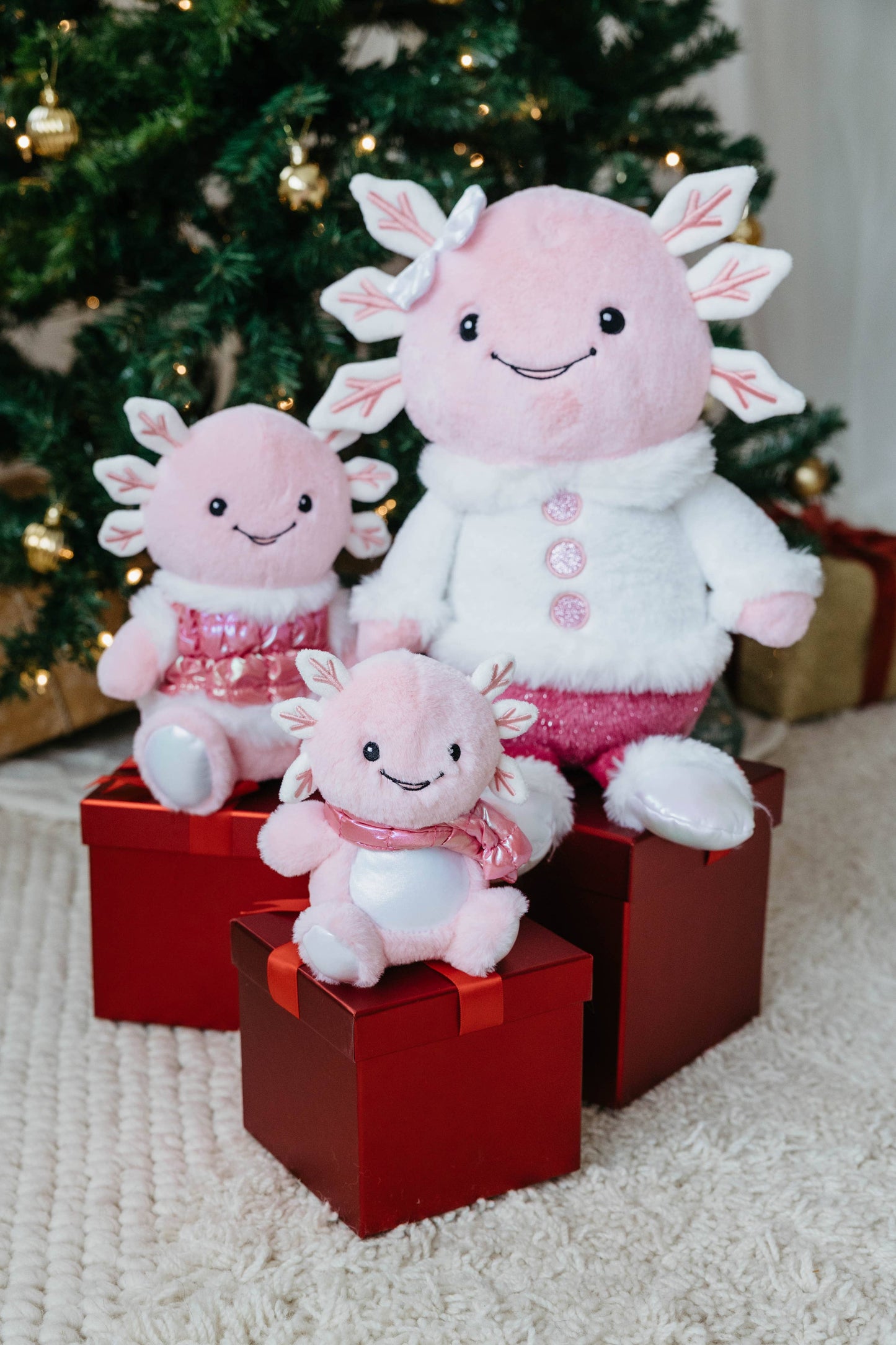 Holiday Icey Axolotl Extra Small 6" (15cm)
