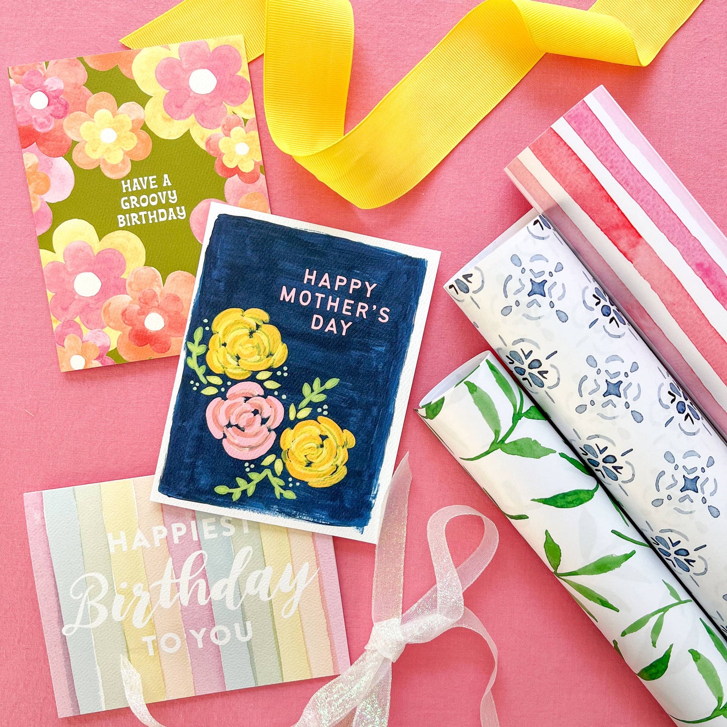 Rainbow Happiest Birthday To You Greeting Card | Birthday