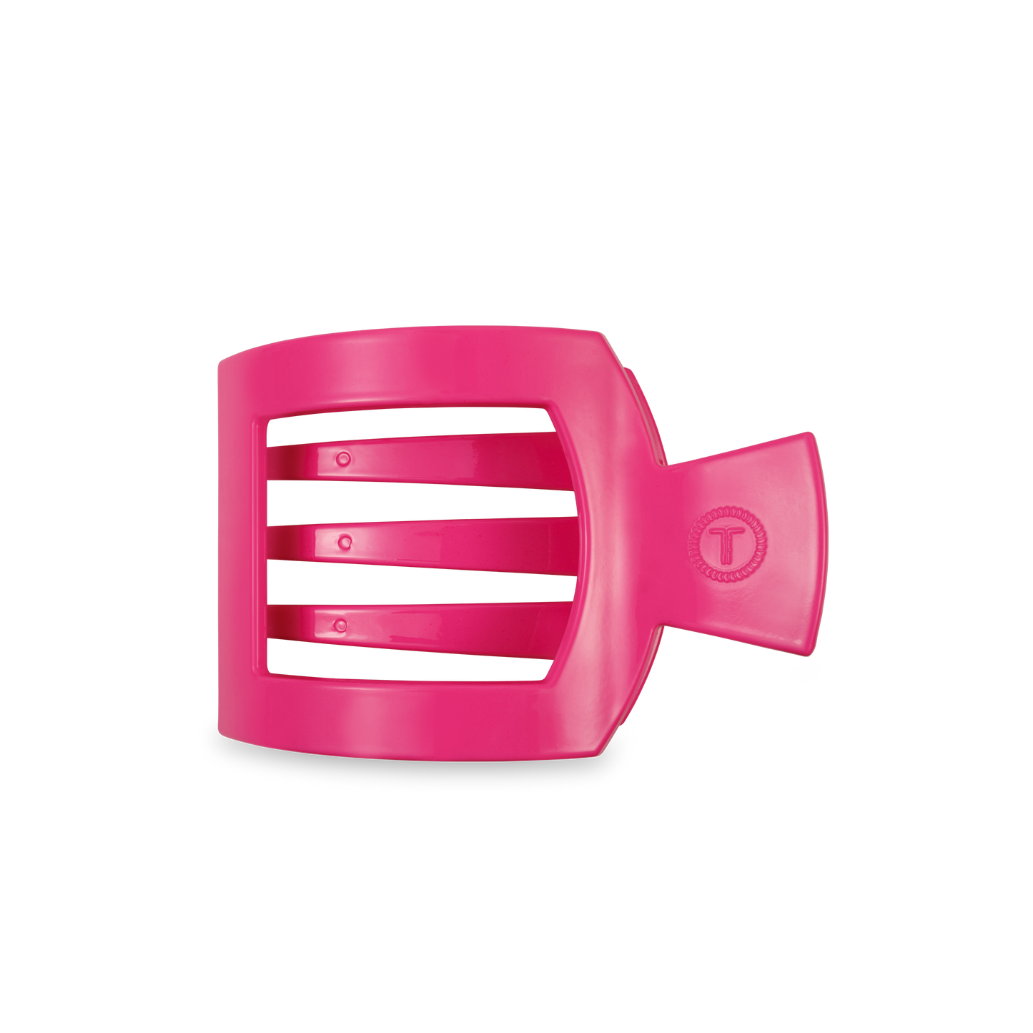 Flat Square Hair Clip | Medium | Tropical Punch