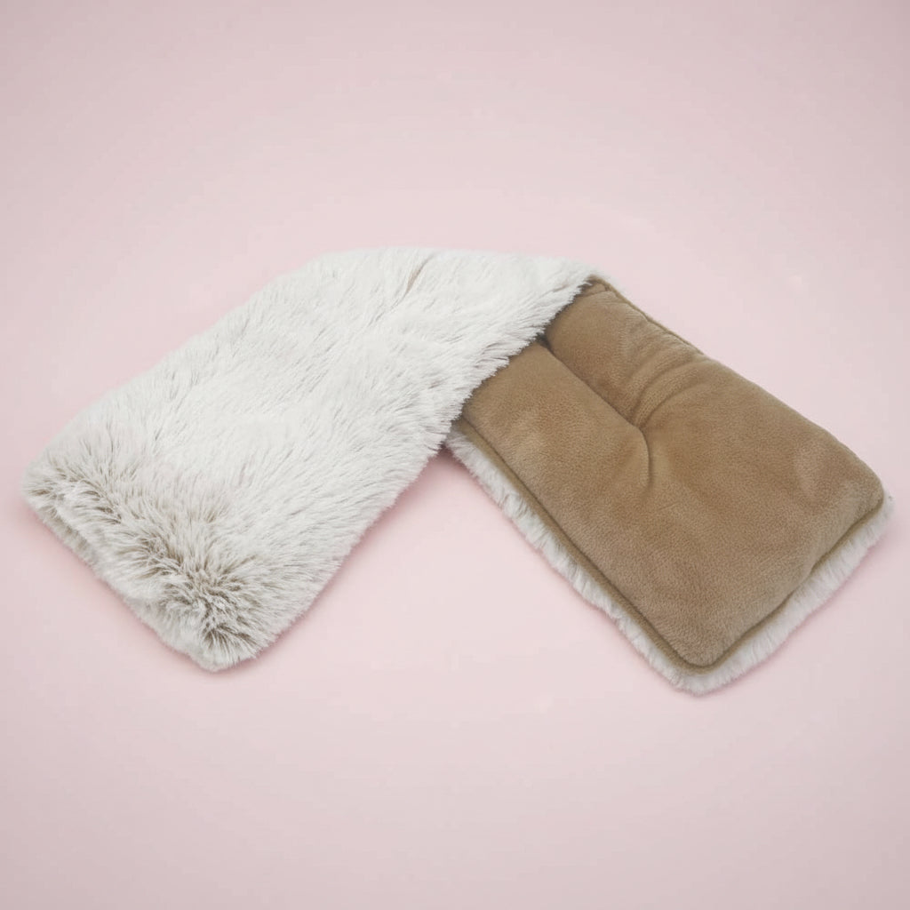 Marshmallow Neck Wrap Brown