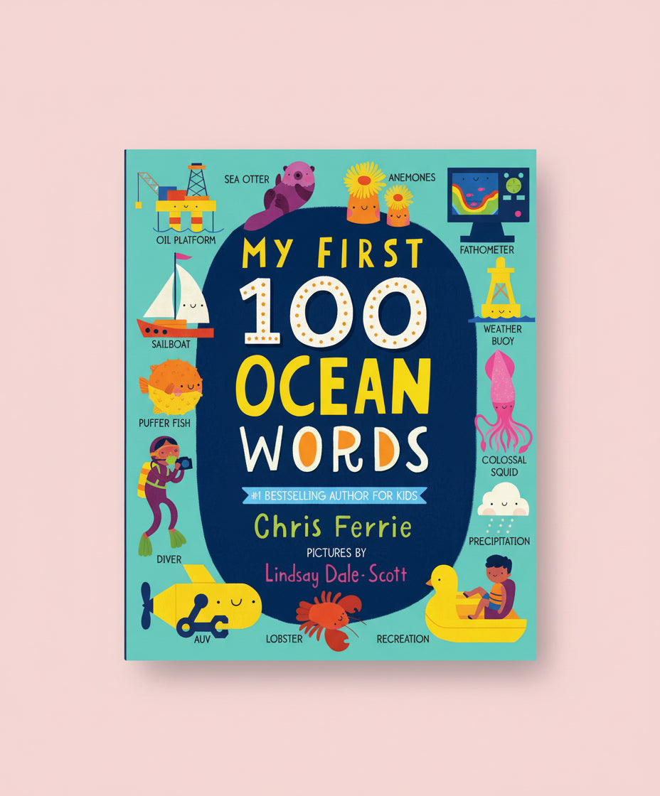 My First 100 Ocean Words (BB-Padded)