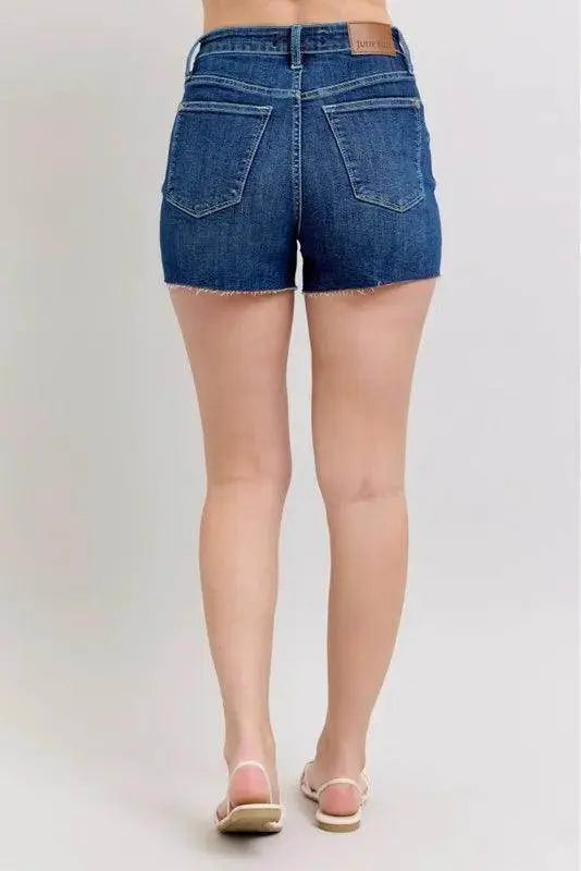 Judy Blue Criss Cross Shorts