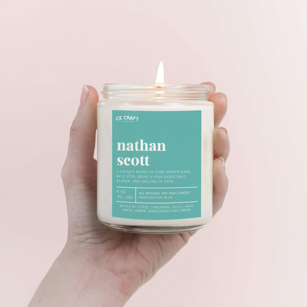 Nathan Scott Scented Candle