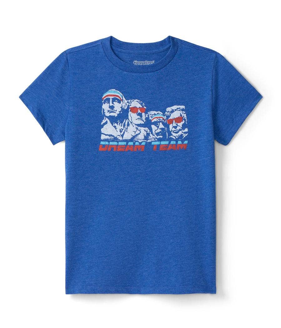 Kid's Dream Team T-Shirt - Youth Patriotic America Tee