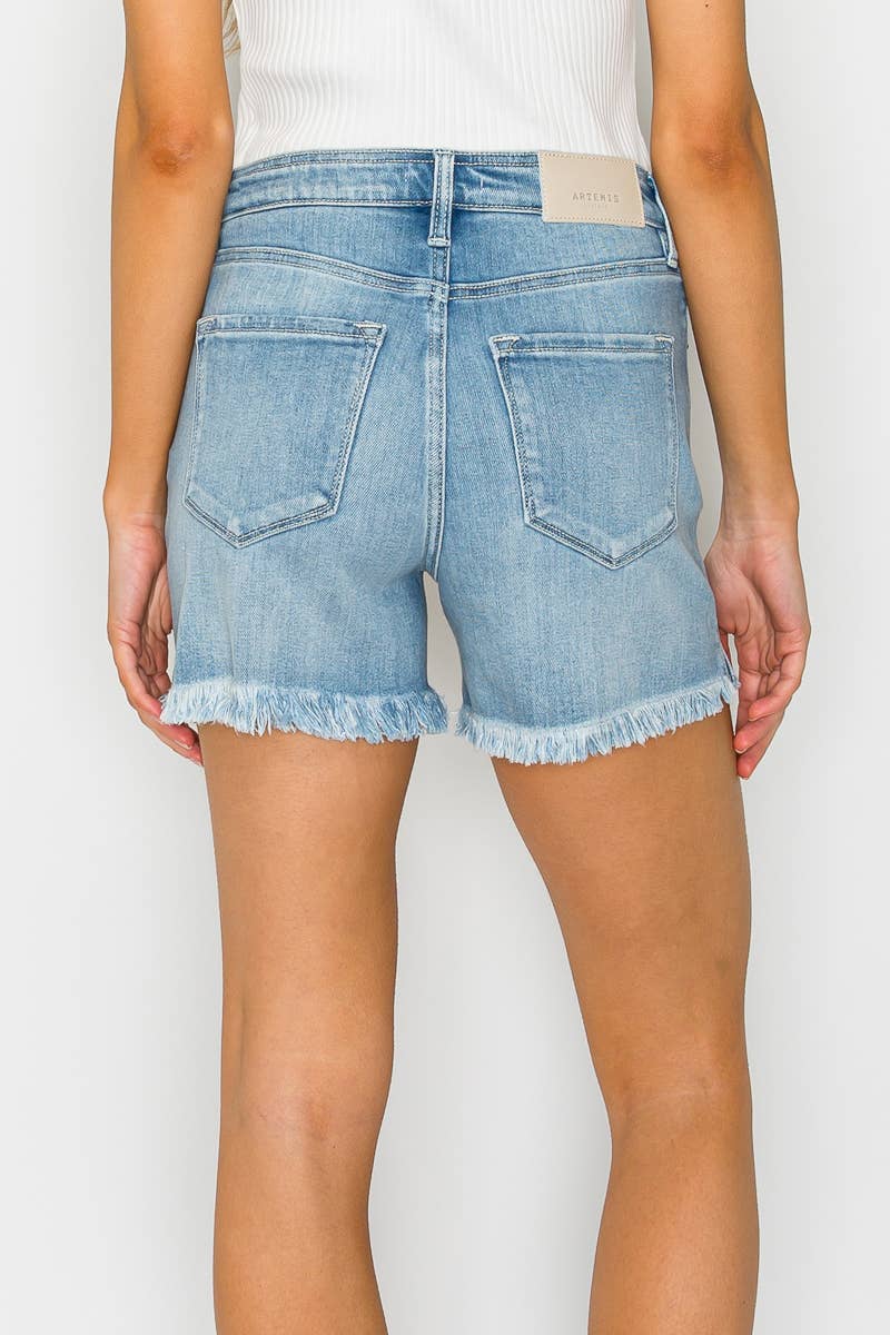 Eco-Friendly High Rise Crossover Shorts