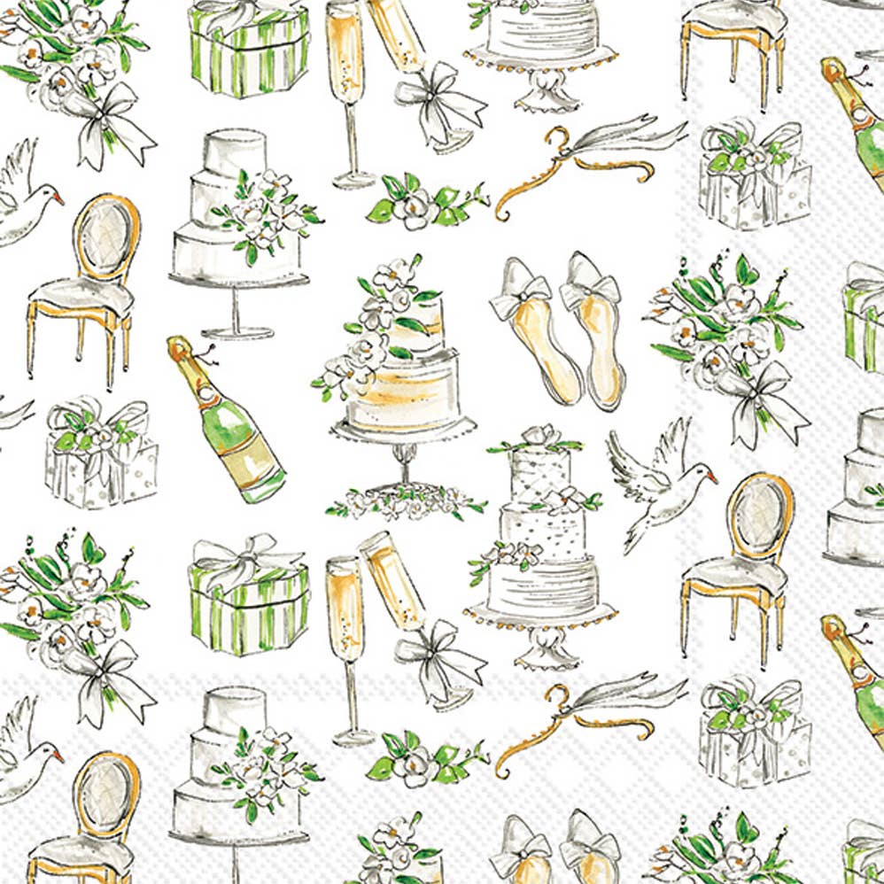 Wedding Paper Guest Towel