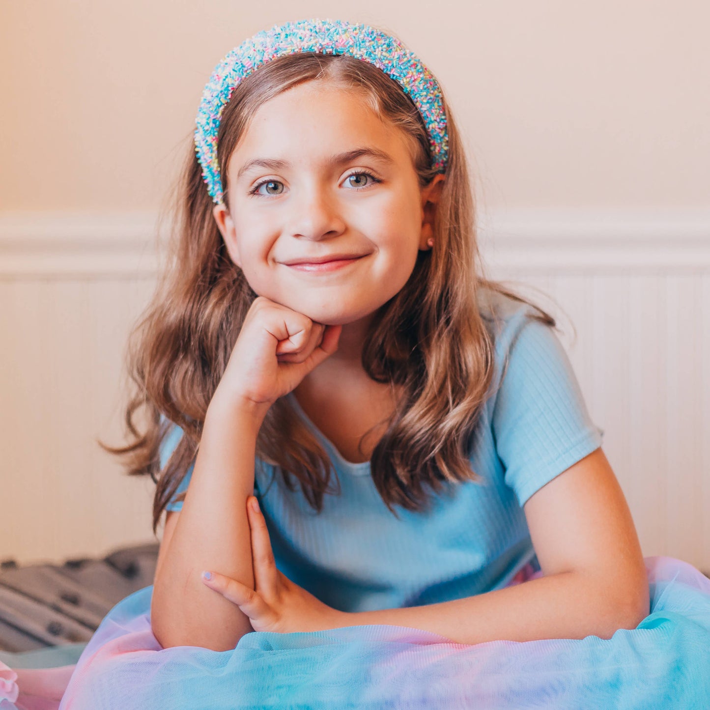 Padded Sprinkles Headband - Confetti Hair Band