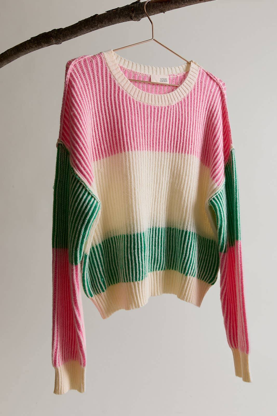 Sweet Stripe Energy Sweater