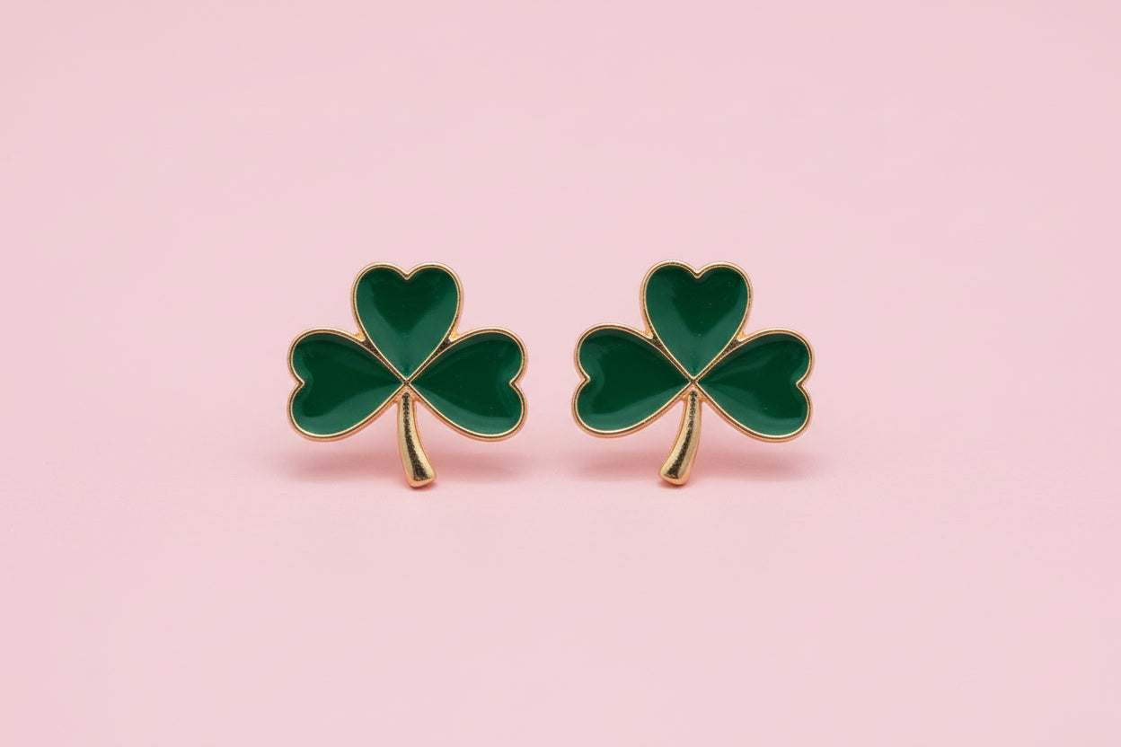 Shamrock Studs