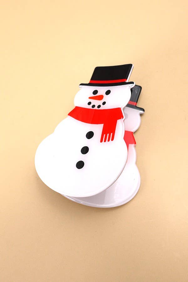 Christmas Claw Clips