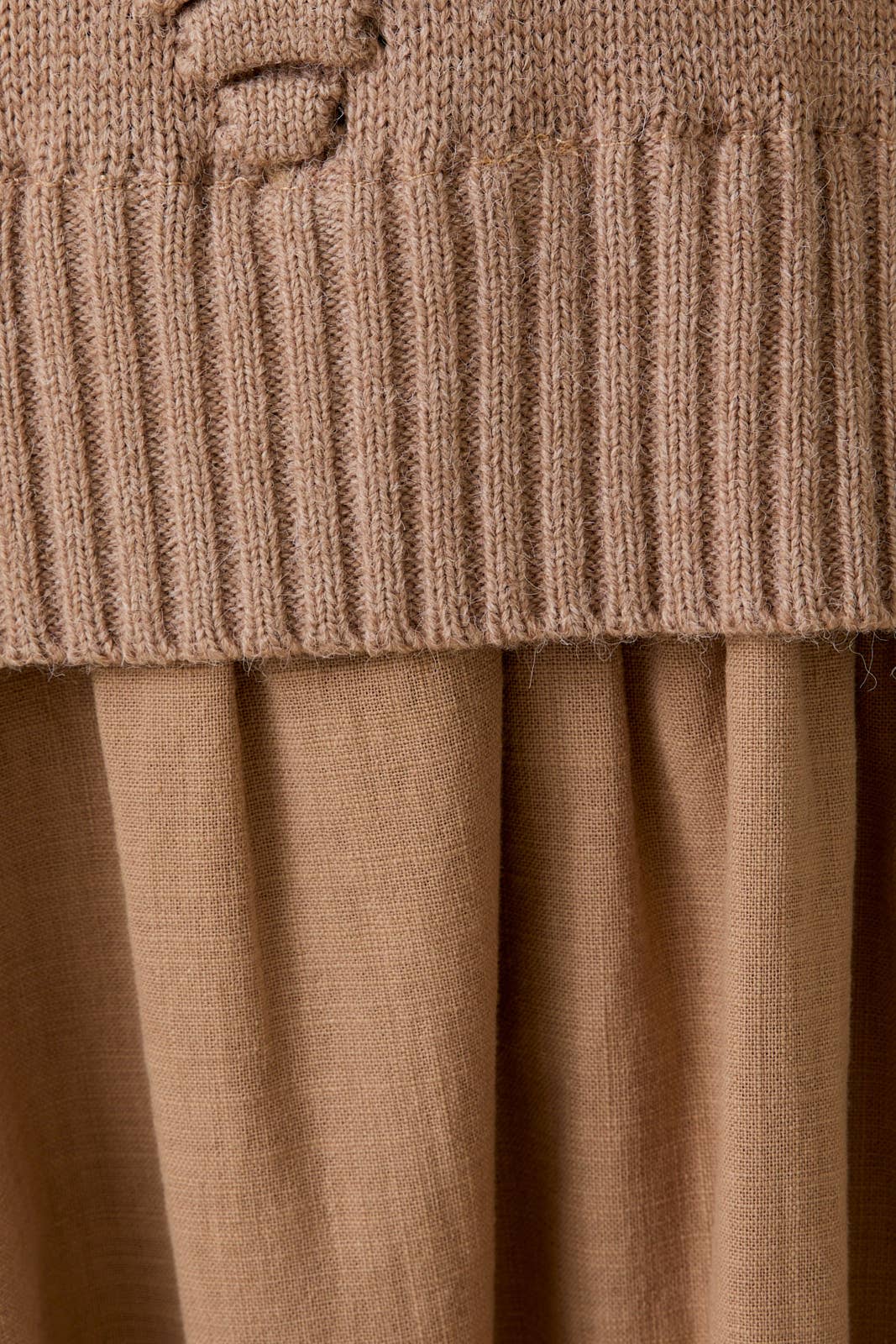 Sweet Stitch Sleeveless Knit Sweater Dress