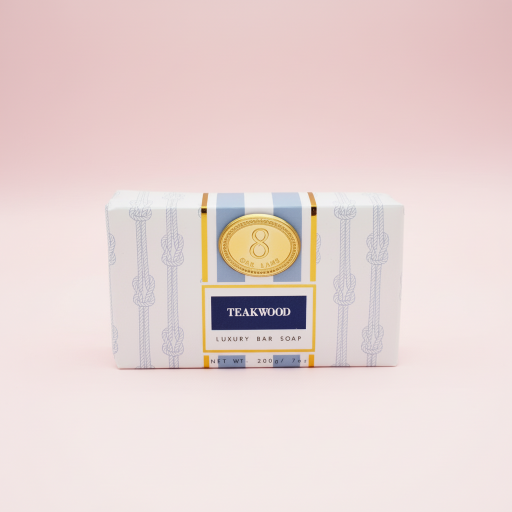 Teakwood Wrapped Bar Soap
