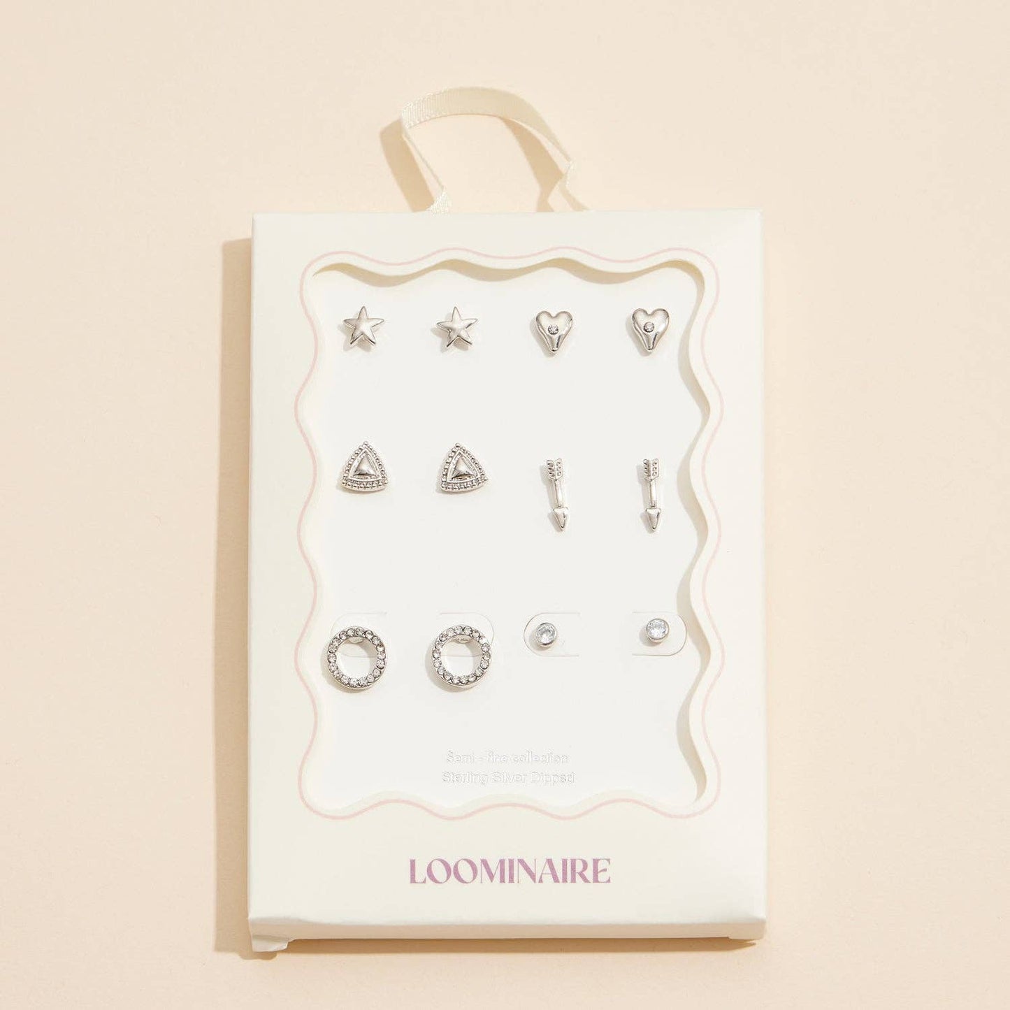 18K Gold-Dipped Stud Earrings