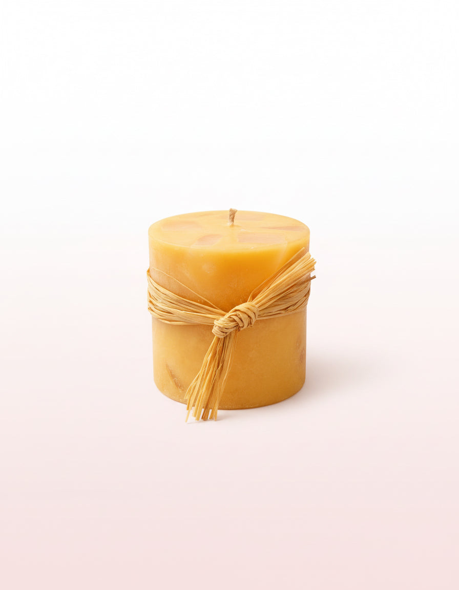 Sand Dunes 3x3 pillar candle