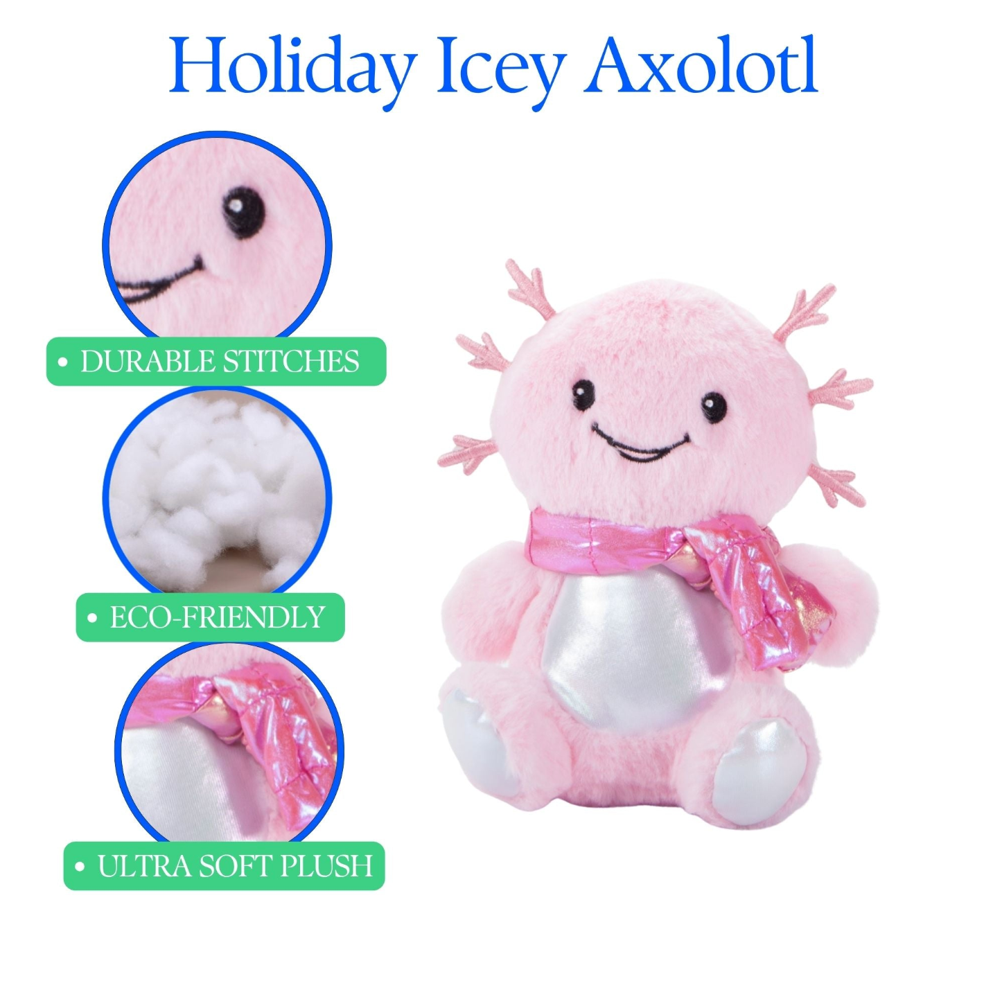 Holiday Icey Axolotl Extra Small 6" (15cm)