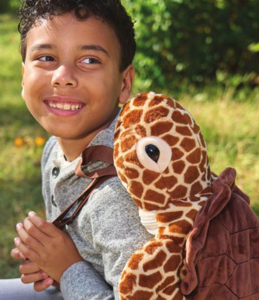 Loggerhead Turtle 20" Plush Animal Backpack