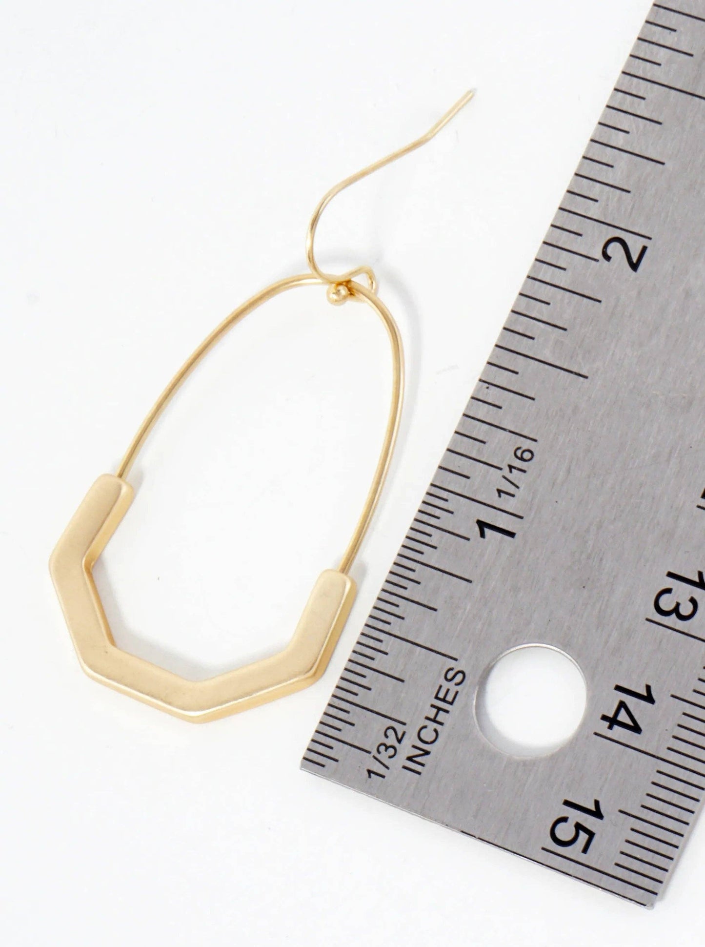 Lightweight Geometric Shape Metal Earrings