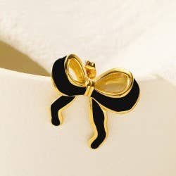 Colorful Bow Earrings
