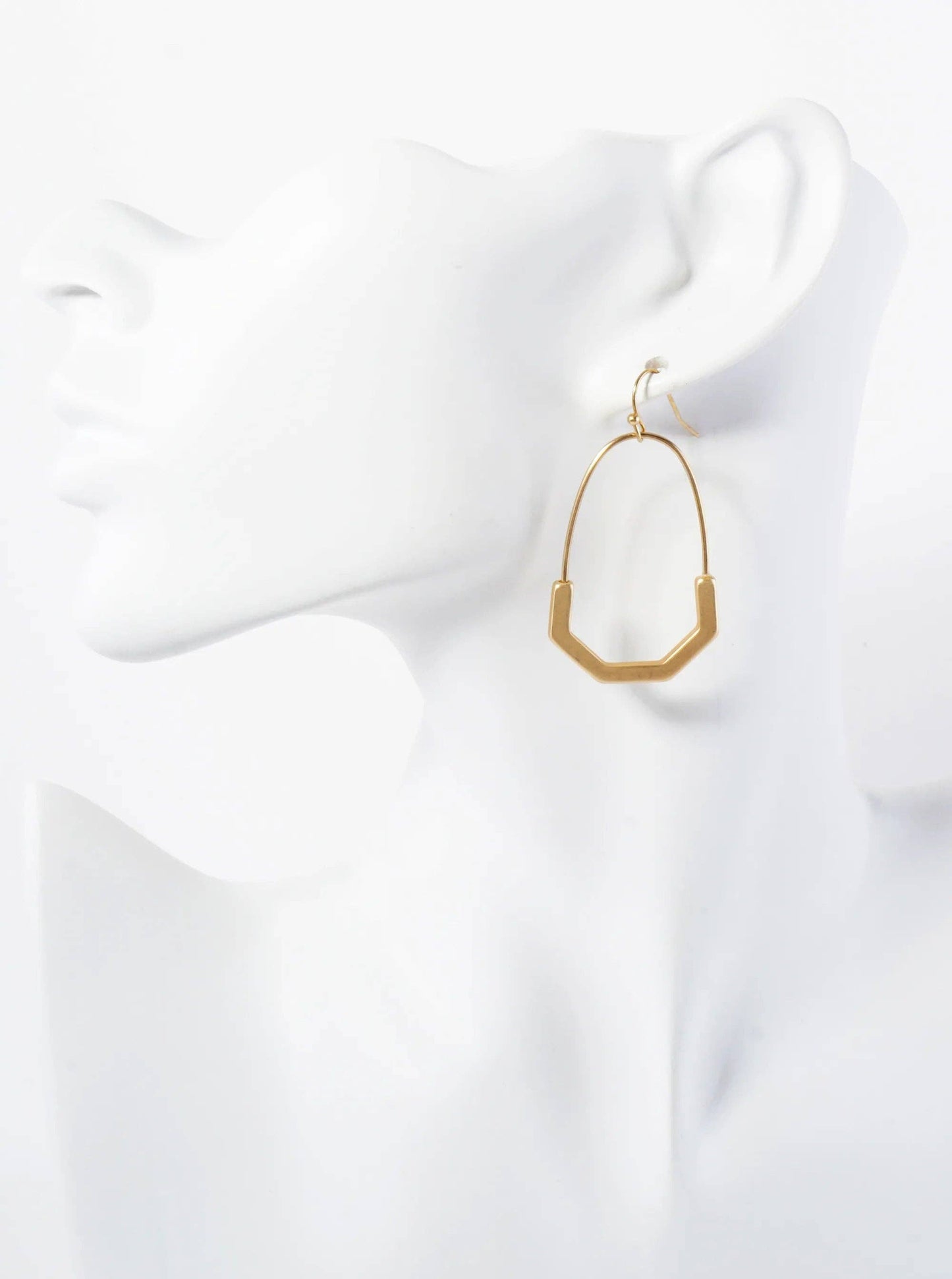 Lightweight Geometric Shape Metal Earrings