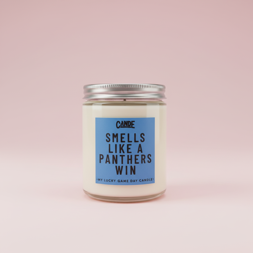 Smells Like A Panthers Win Candle