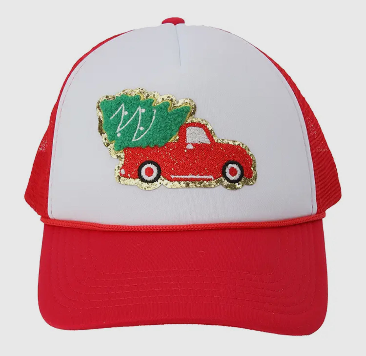 Christmas Tree Truck Hat