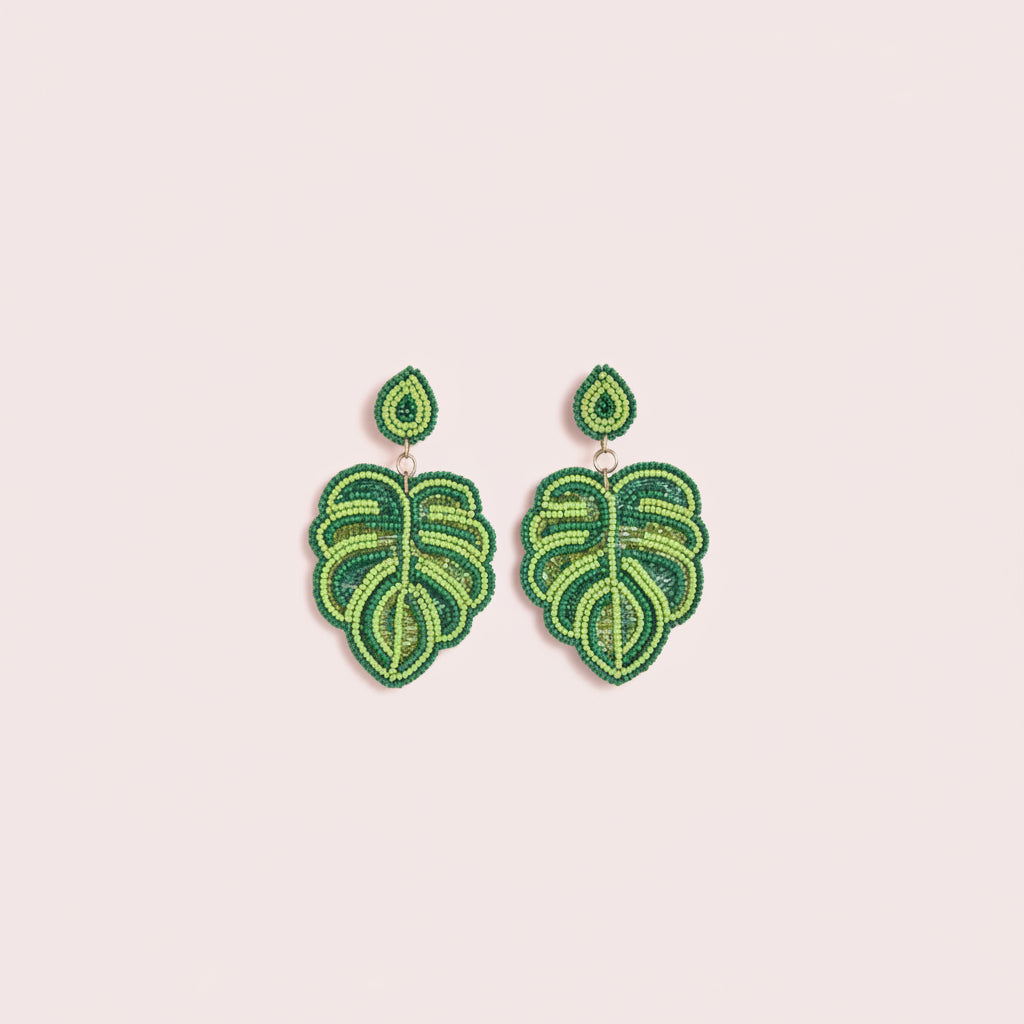 Jungle Leaf Earring
