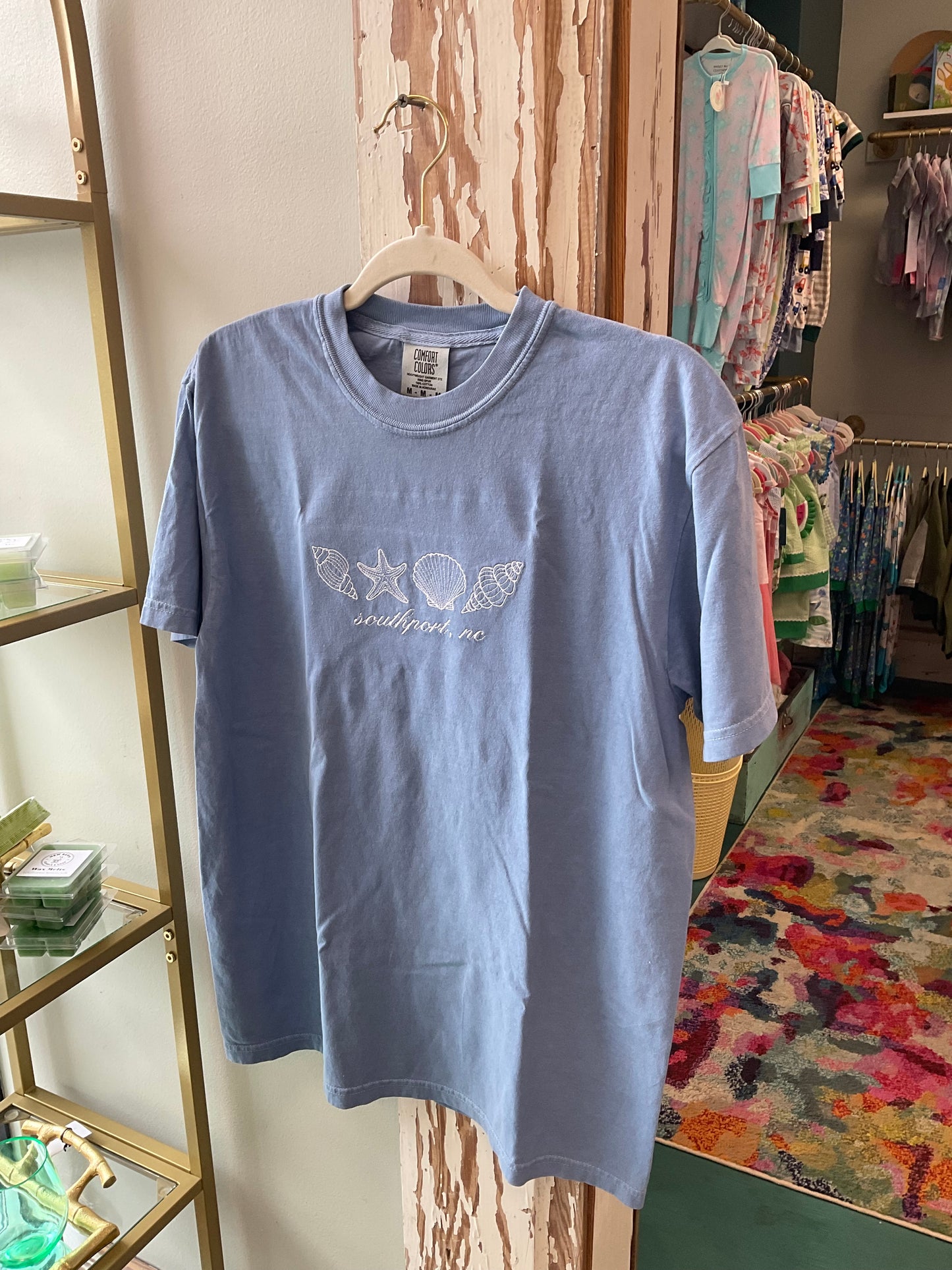 Embroidered Southport tee Grace