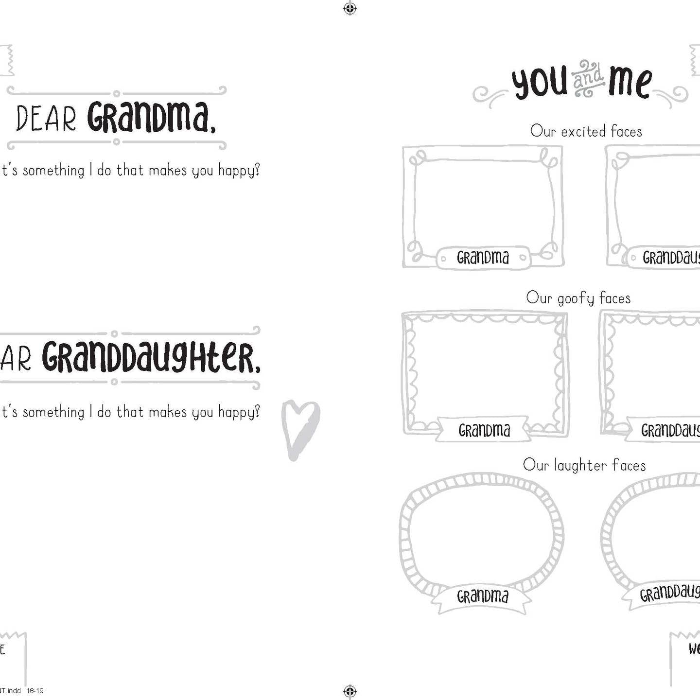 Love, Grandma and Me: Grandmother/Granddaughter Journal