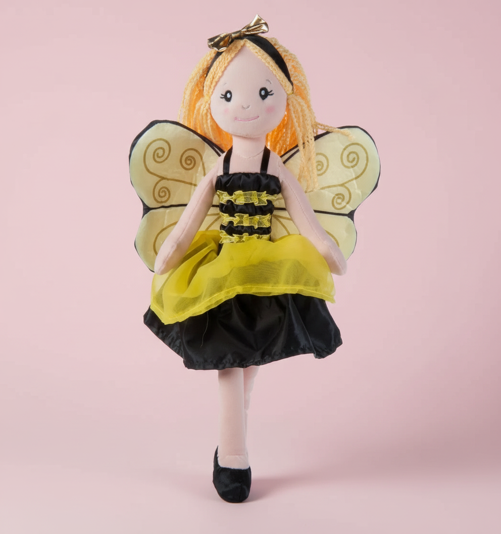 17" Bee Butterfly Doll