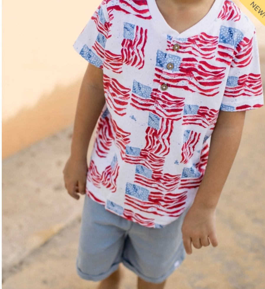 Majestic Flags Toddler Short Set