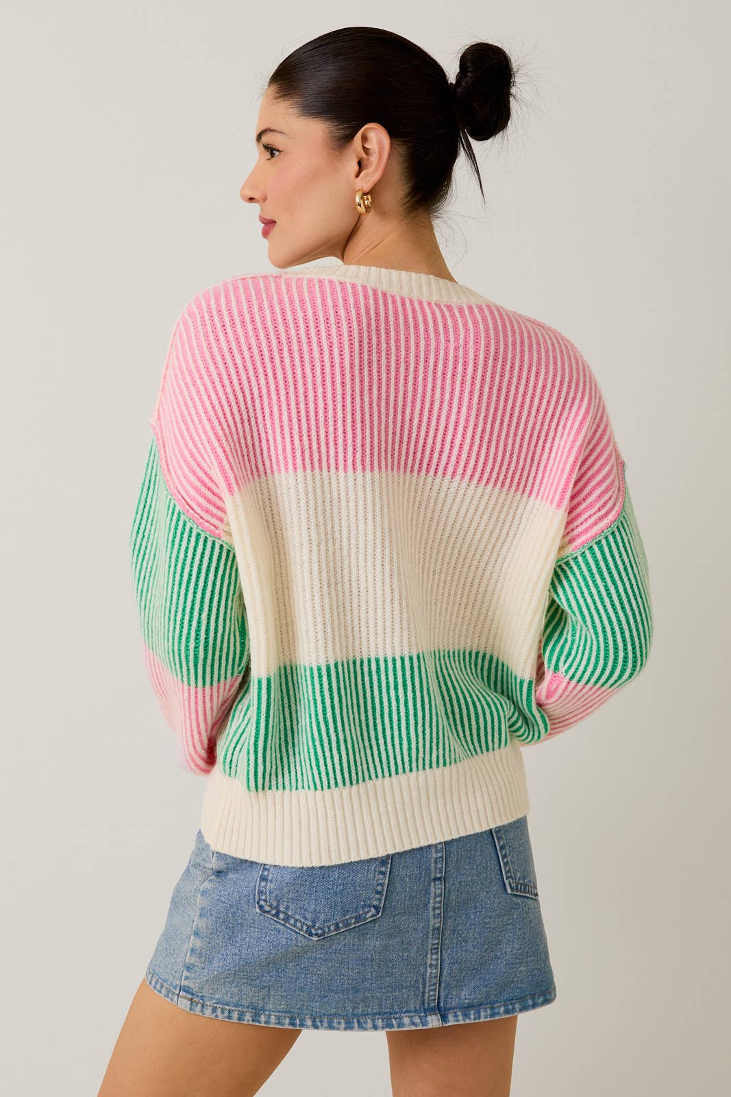 Sweet Stripe Energy Sweater