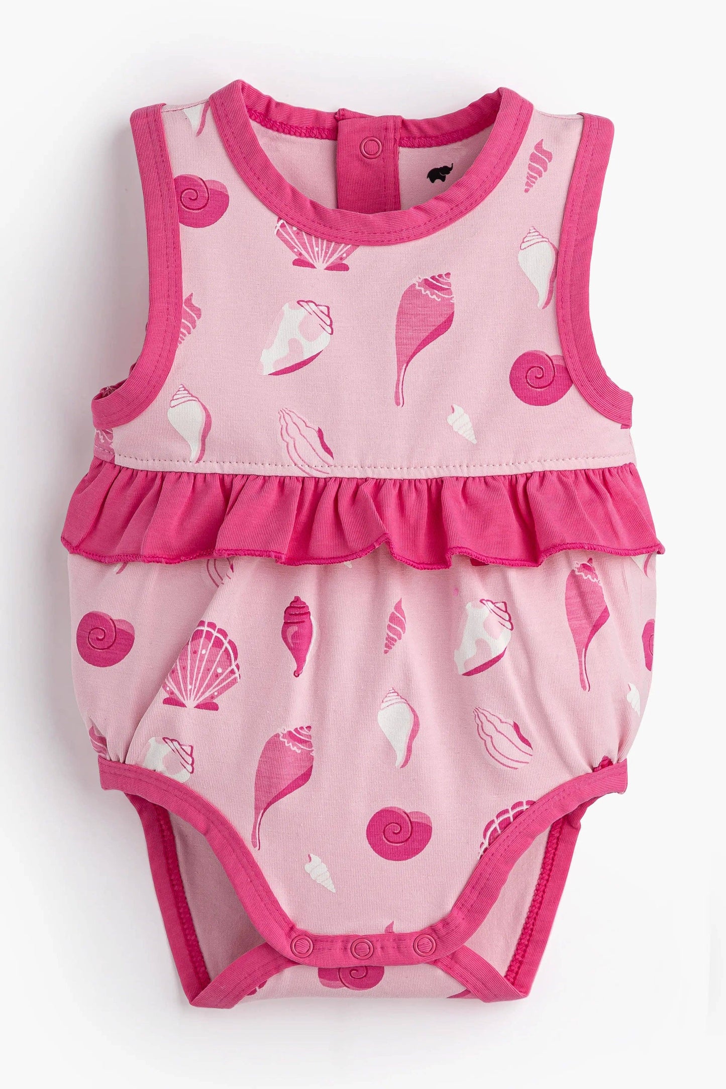 Cousins Cutie Baby Sleeveless Bubble Bodysuit