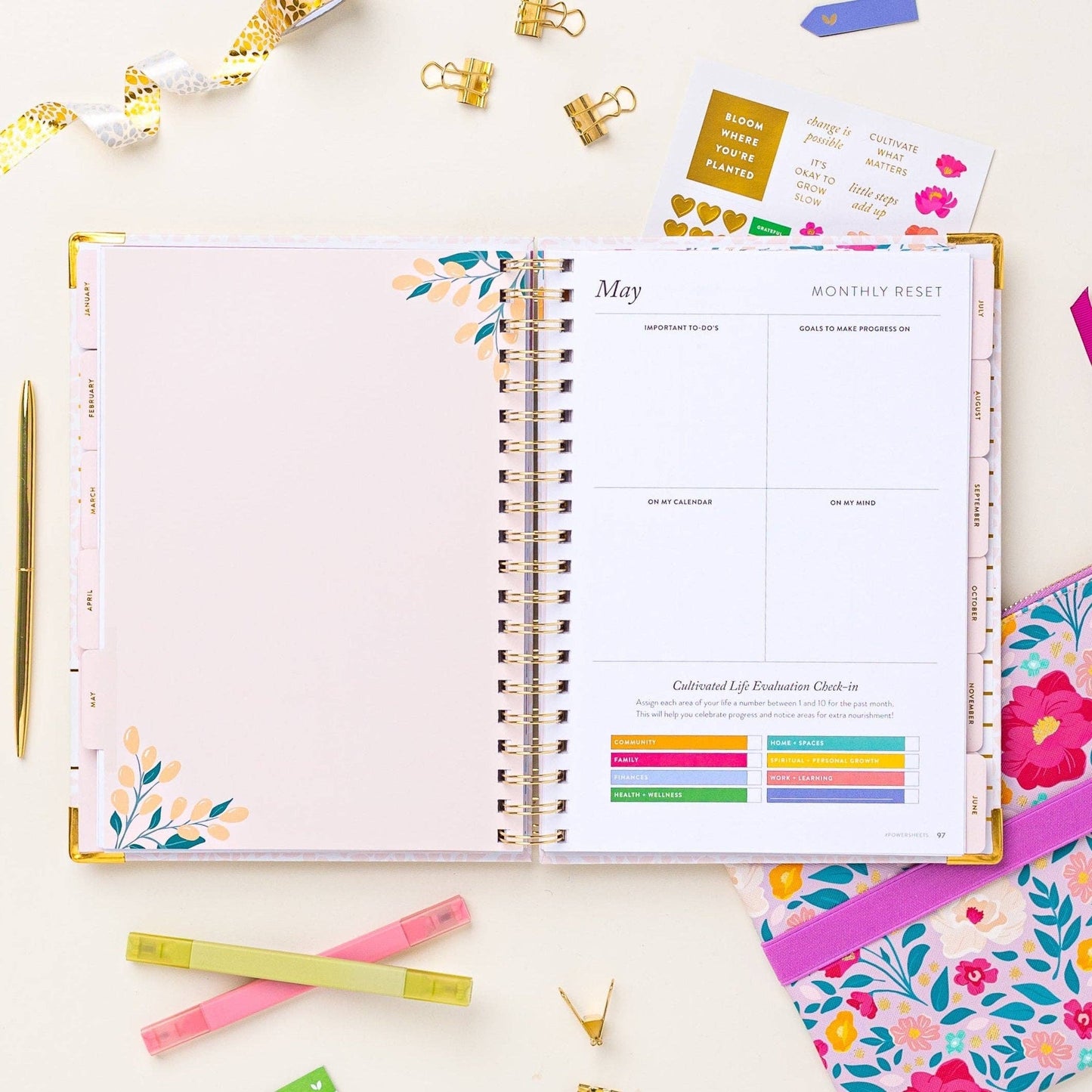 2025 One-Year PowerSheets | Verbena