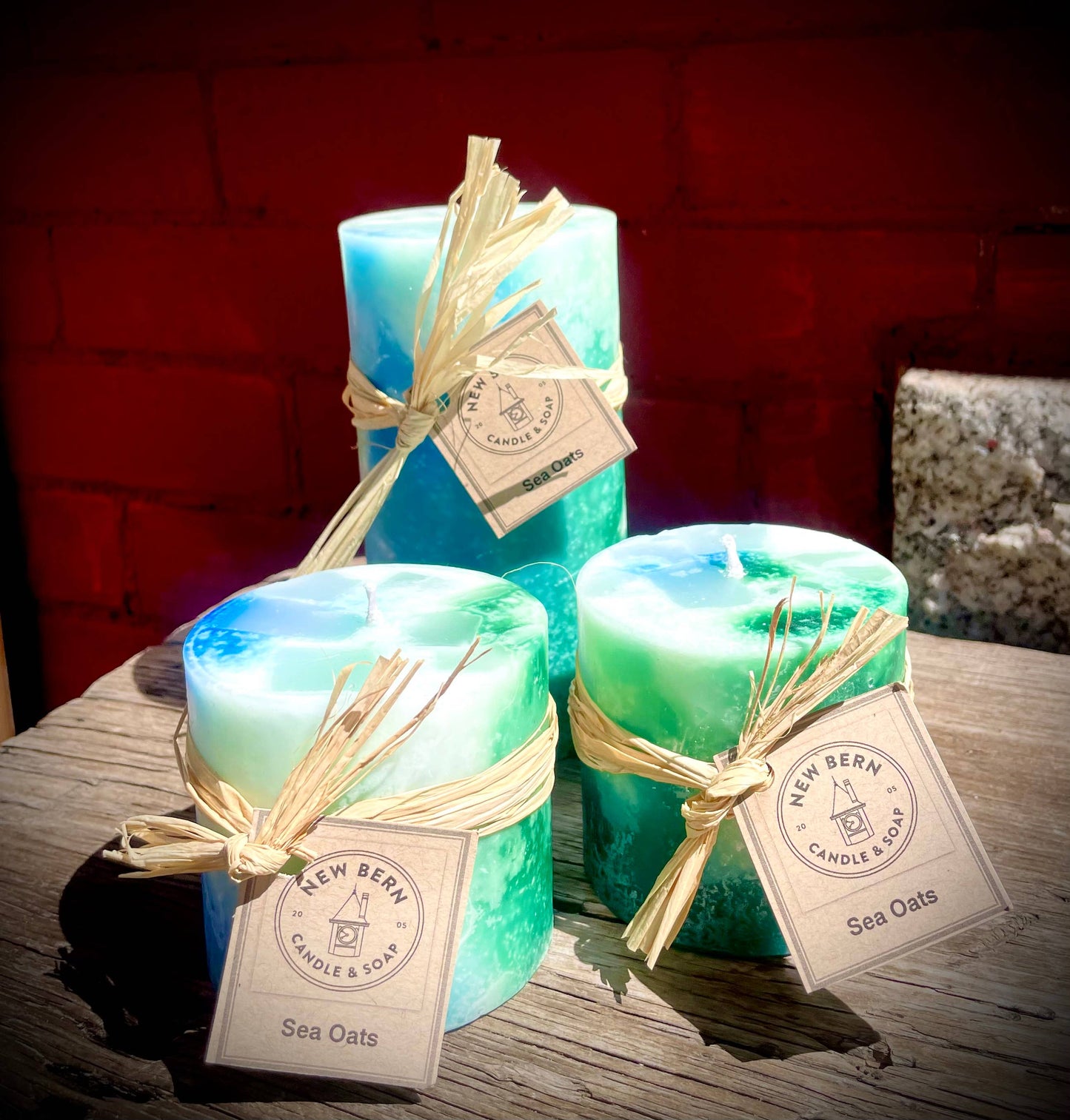 3x6 Candle Sea Oats Scent