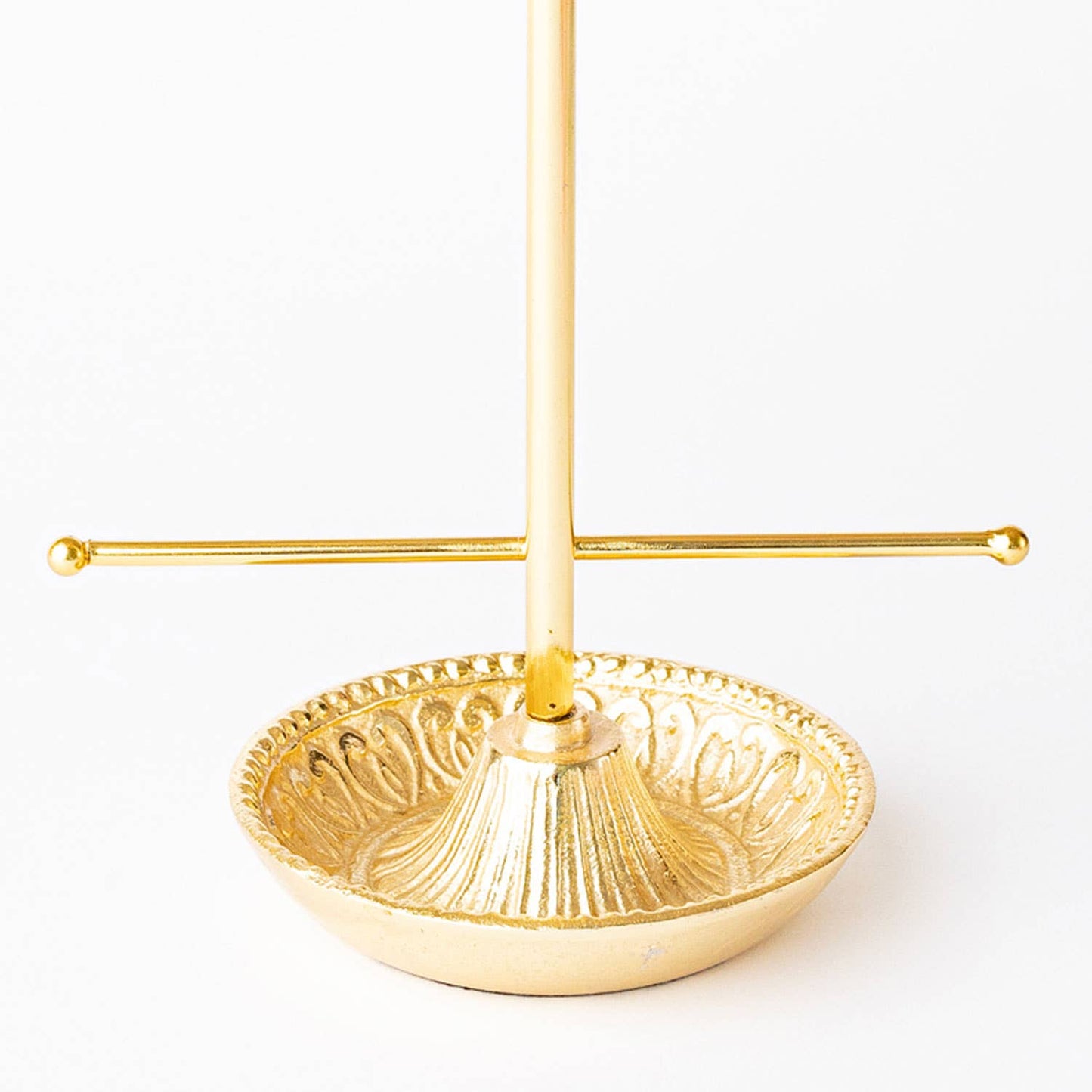 Gold Bow Jewelry Holder