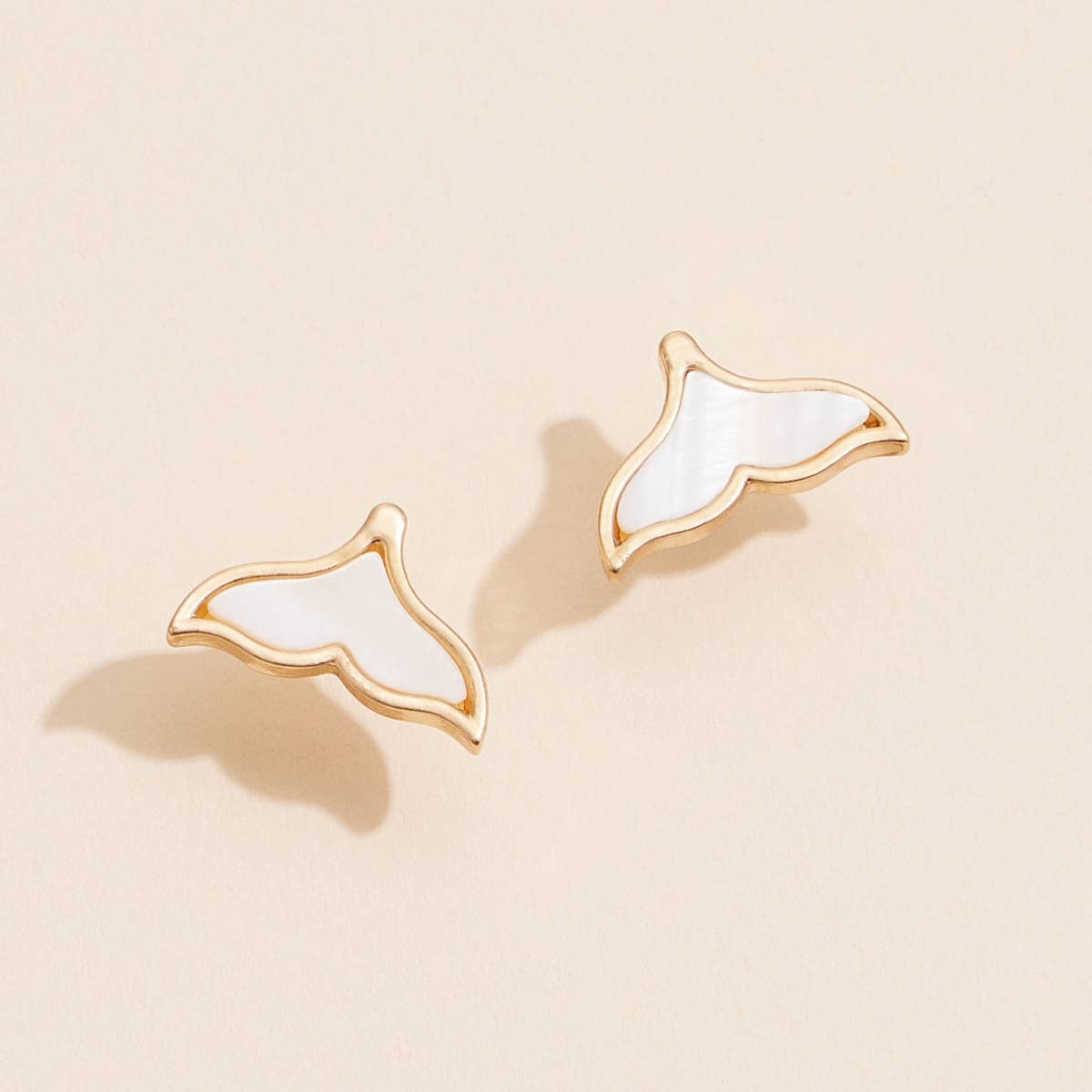 Whale of a Tale Stud Earrings