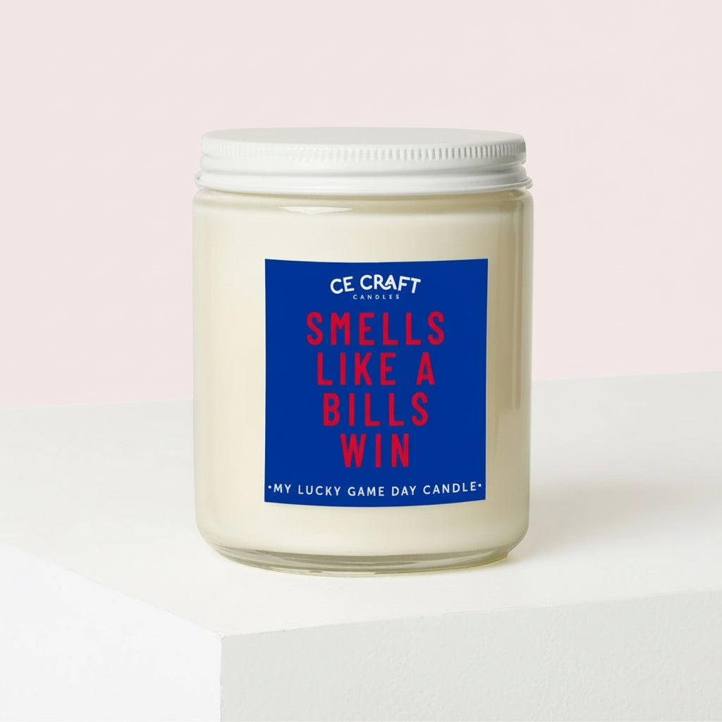 Smells Like a Bills Win Scented Candle
