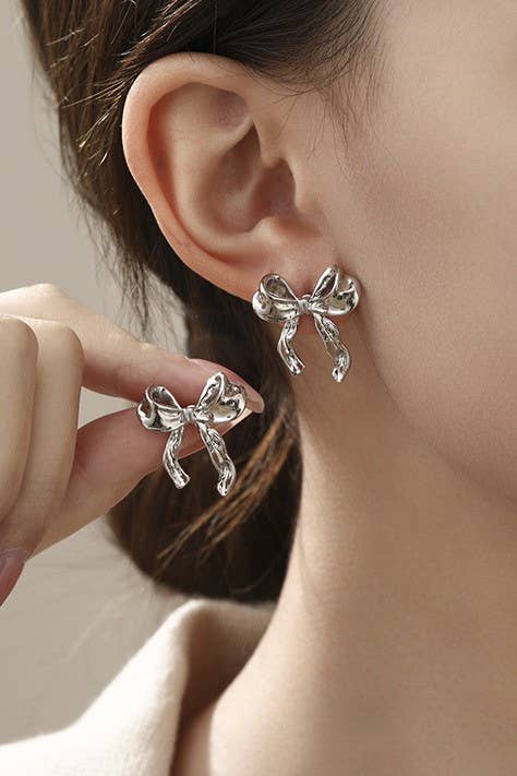 Colorful Bow Earrings