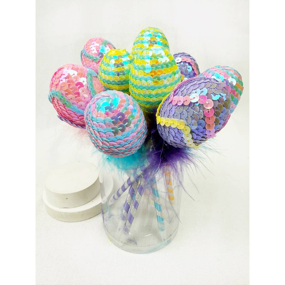 Sequin Easter Egg Pen