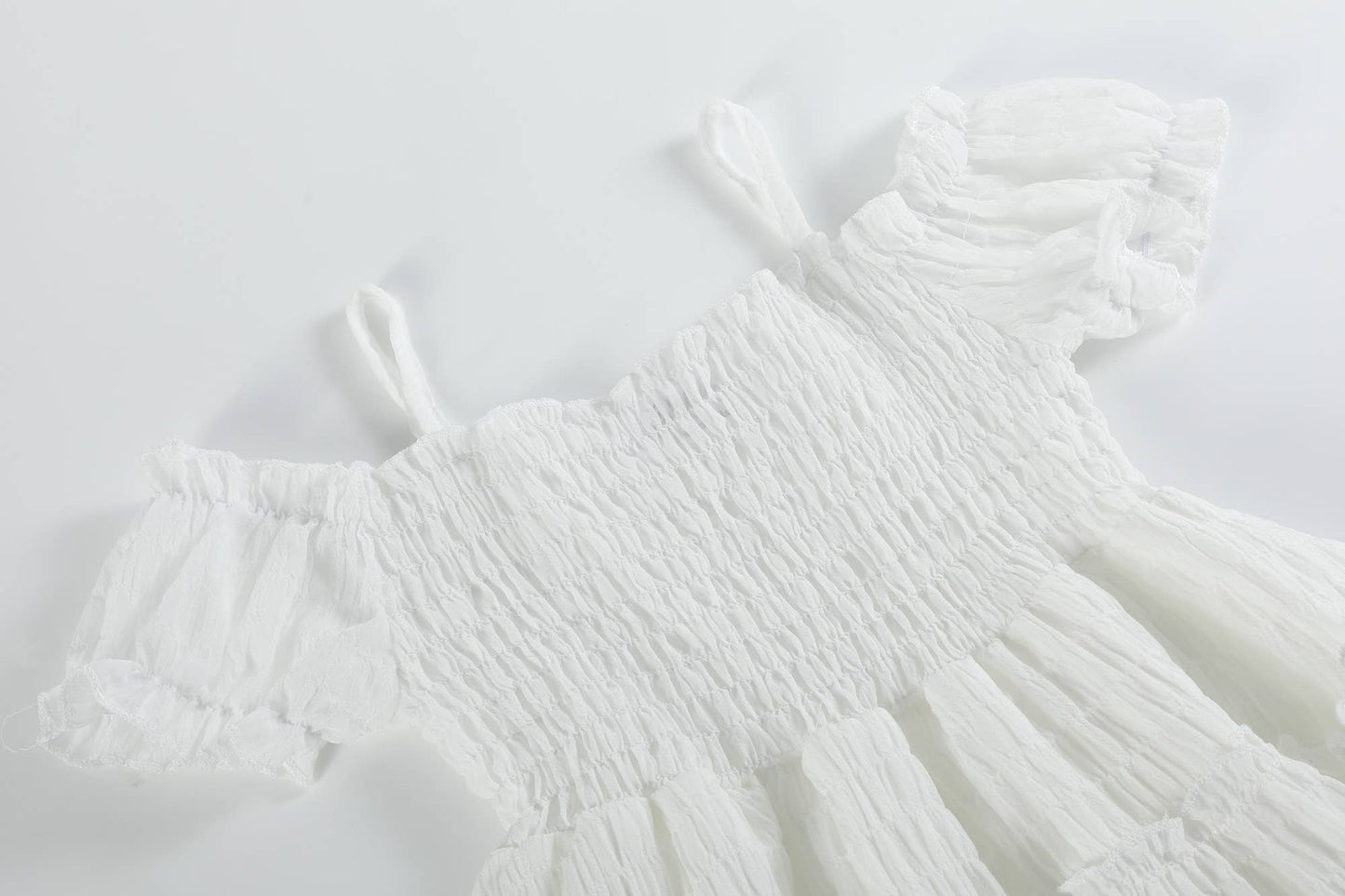 Ruffles - Ruffle Smocked Tiered Sundress