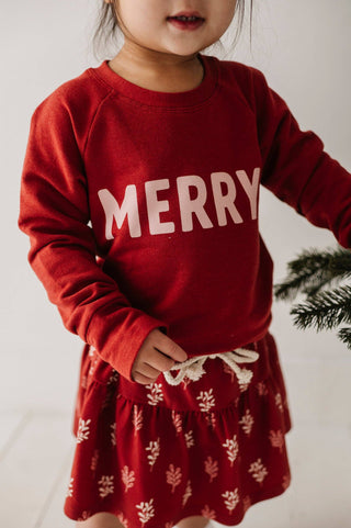 Raglan Christmas Sweatshirt