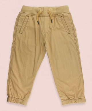 Boys Khaki Chino Jogger Pant