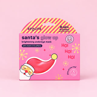 Christmas Holiday Santa's Glow Up Brightening Undereye Masks