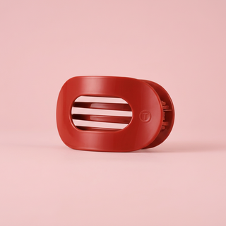 TELETIES Red Carpet Ready | Large | Flat Round Hair Clip