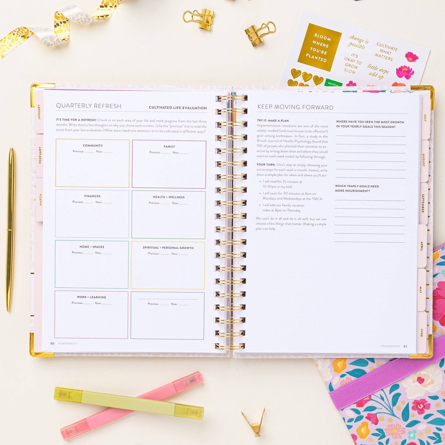 2025 One-Year PowerSheets | Verbena